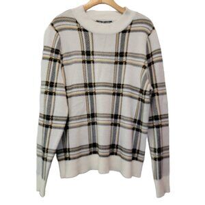 United States‎ Sweaters Plaid Long Sleeve Sweater Soft Womens Large